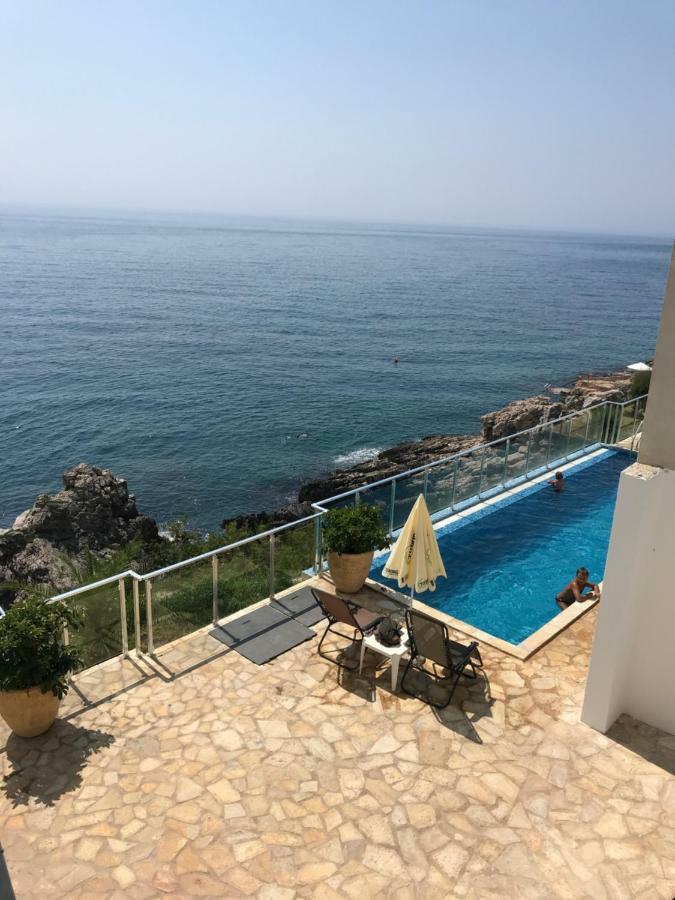 First Line Of The Sea 1 Apartman Dobra Voda Kültér fotó