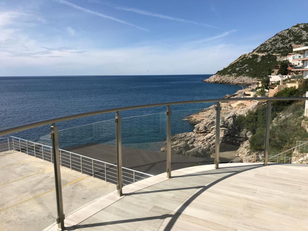 First Line Of The Sea 1 Apartman Dobra Voda Kültér fotó